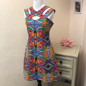 Bright summer dress